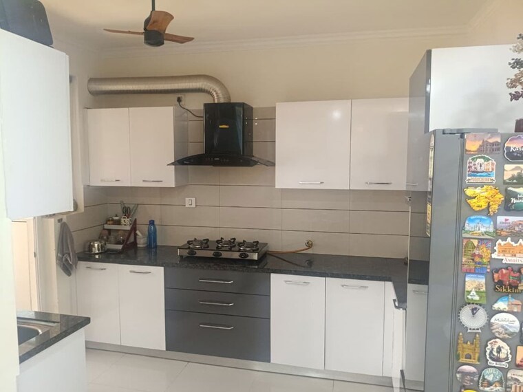 Kitchen, ambala highway 2 Bedroom 1250 Sq.Ft. Apartment In Ambala Highway Zirakpur 10685577
