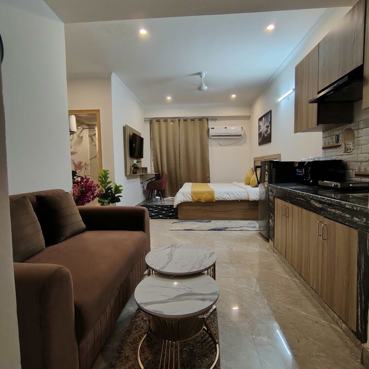 Room, ambala highway 2 Bedroom 1250 Sq.Ft. Apartment In Ambala Highway Zirakpur 10685577
