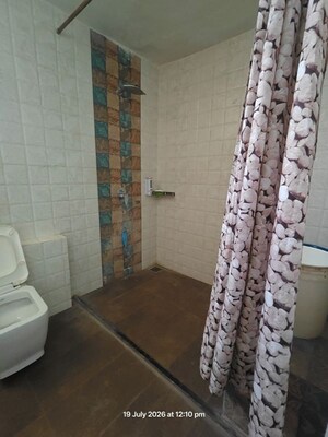 Bathroom in 3 BHK Apartment at Thaltej – for Rent