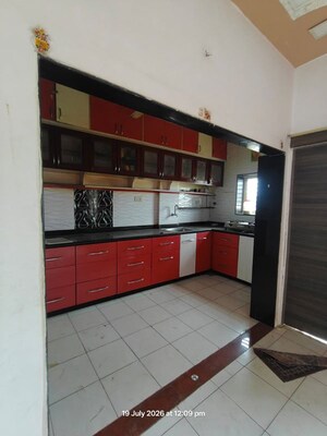 Kitchen in 3 BHK Apartment at Thaltej – for Rent