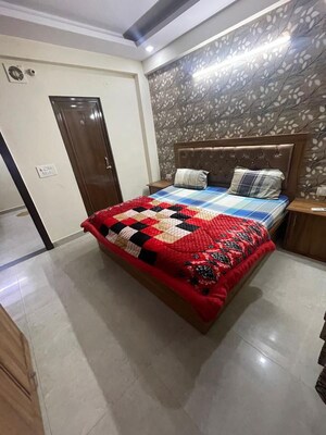 Bedroom in 1 RK Independent House at Sector 14 – for Rent