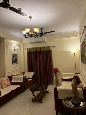 Living Room in 2 BHK Apartment at Saviour Green Arch, Tech Zone 4 Greater Noida – for Rent
