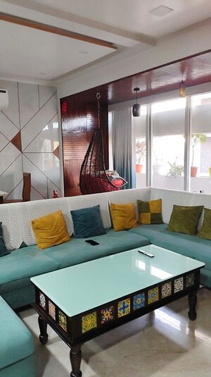 Team Area in 3 BHK Apartment at Gala Lifestyle Haven, Near Nirma University On Sg Highway – for Rent