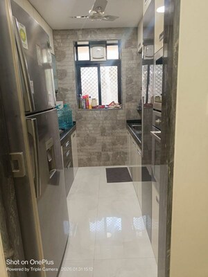 Kitchen in 2 BHK Apartment at Bandra West – for Rent