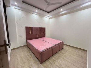 Bedroom in 3 BHK Builder Floor at Freedom Fighters Enclave – for Rent