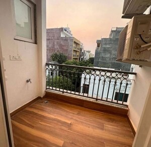 Balcony in 1 BHK Apartment at Freedom Fighters Enclave – for Rent
