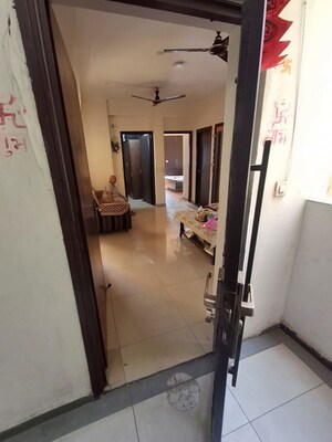 Balcony in 3.5 BHK Apartment at Ajnara Le Garden, Sector 16b Greater Noida – for Rent