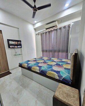 Bedroom in 2 BHK Apartment at Bhutra Mangal Karini Sky Breeze, Goregaon West – for Rent