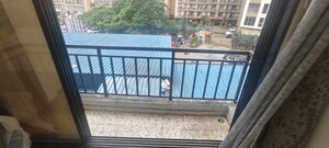 Balcony in 1 BHK Apartment at RR Hill Galaxy, Mira Road – for Sale