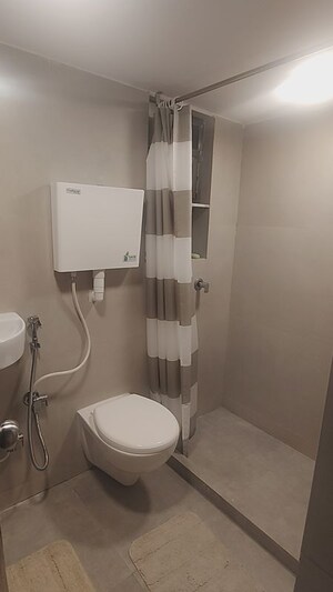 Bathroom in 1 BHK Apartment at RR Hill Galaxy, Mira Road – for Sale