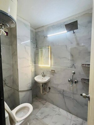 Bathroom in 2 BHK Apartment at Freedom Fighters Enclave – for Rent