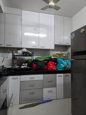 Kitchen in 1 BHK Apartment at Krishna Galaxy Santacruz, Santacruz East – for Rent
