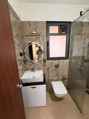 Bathroom in  Pg at VTP Aethereus, Mahalunge – for Rent