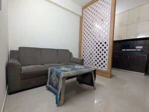 Living Room in 1 BHK Apartment at ROF Aalayas, Sector 102 – for Rent