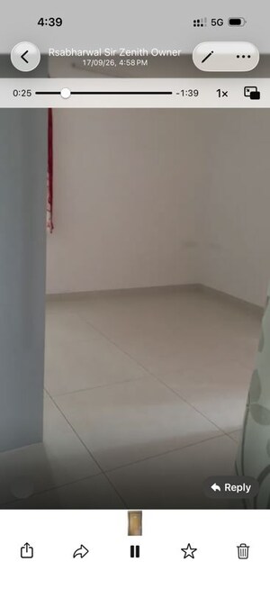 Room in 3 BHK Apartment at Aparna Sarovar Zenith, Nallagandla – for Rent