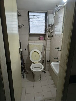 Bathroom in 2 BHK Apartment at Khar West – for Rent