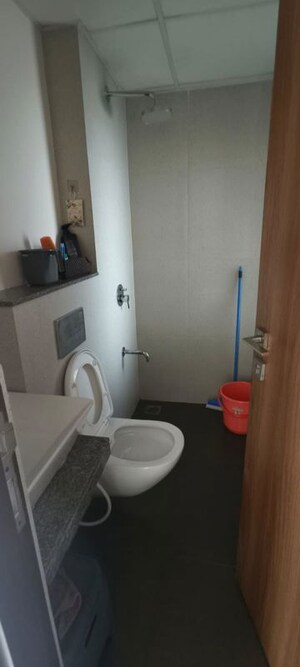 Bathroom in 2 BHK Apartment at Piramal Vaikunth, Balkum Pada – for Rent