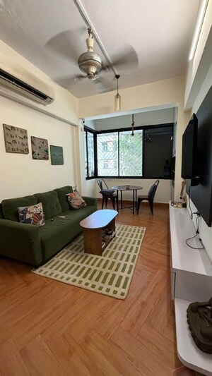 Living Room in 2 BHK Apartment at Bandra West – for Rent