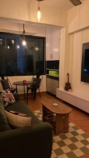 Living Room in 2 BHK Apartment at Bandra West – for Rent