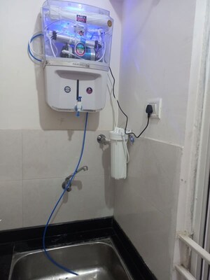 Bathroom in 1 BHK Apartment at Vijay Orovia, Ghodbunder Road – for Rent