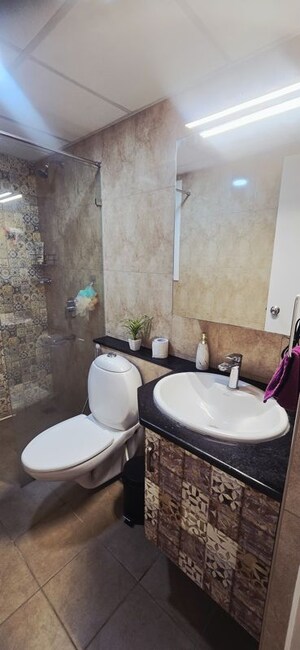 Bathroom in 2 BHK Builder Floor at Brigade Bricklane, Jakkuru – for Rent