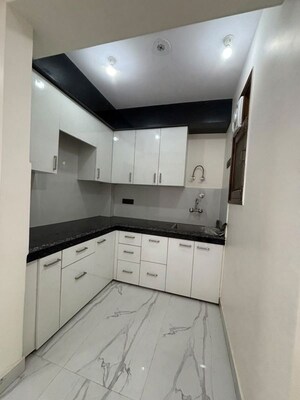 Kitchen in 1 BHK Apartment at Palm Residency Chhatarpur, Chattarpur – for Rent