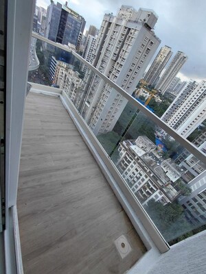 Balcony in 3 BHK Apartment at Ghodawat Skystar, Goregaon West – for Rent