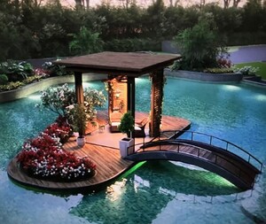 Swimming Pool in 3 BHK Apartment at Sobha Aurum, Sector 36 Greater Noida – for Sale