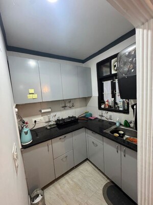 Kitchen in 1 BHK Builder Floor at Saket – for Rent