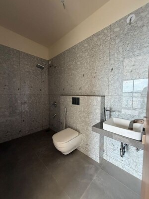 Bathroom in 3 BHK Apartment at Raymond The Address, Pokhran Road No Two – for Rent