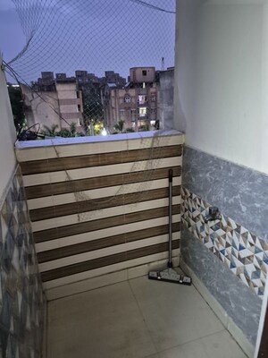 Balcony in 1.5 BHK Builder Floor at Mayur Vihar – for Rent