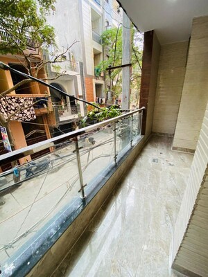 Balcony in 2 BHK Builder Floor at Uttam Nagar – for Rent