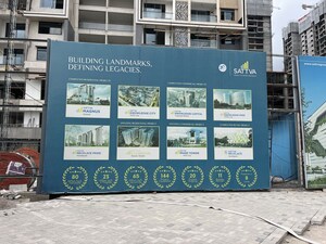 Master Plan in 3 BHK Apartment at Sattva Lakeridge, Kokapet – for Sale