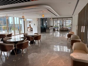 Living Room in 2 BHK Apartment at Eldeco Live By The Greens, Sector 150 – for Sale