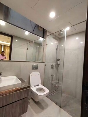 Bathroom in 3 BHK Apartment at Conscient Heritage Max, Sector 102 – for Rent