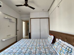 Bedroom in 3 BHK Apartment at Swati Chrysantha, Shela – for Sale