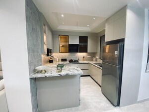 Kitchen in 2 BHK Builder Floor at Sector 21 – for Rent