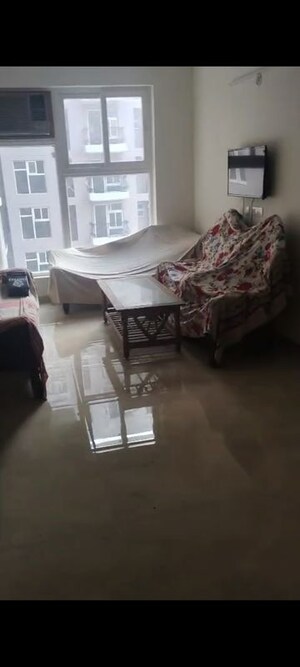 Living Room in 2 BHK Apartment at Omaxe Hazratganj Residency, Gomti Nagar – for Rent