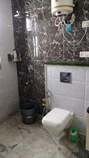 Bathroom in 3 BHK Apartment at Viman Cooperative Housing Society, Sector 9a – for Sale
