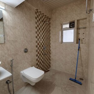 Bathroom in 2 BHK Apartment at Golden Square, Santacruz East – for Rent