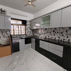 Kitchen in 2 BHK Apartment at Golden Square, Santacruz East – for Rent
