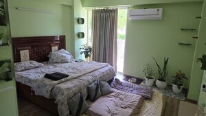 Living Room in 3.5 BHK Apartment at Godrej 101, Sector 79 – for Rent