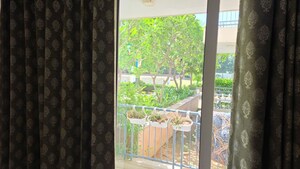 Balcony in 3.5 BHK Apartment at Godrej 101, Sector 79 – for Rent