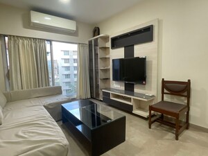 Living Room in 2 BHK Apartment at Kabra Centroid, Santacruz East – for Rent