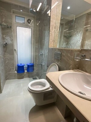 Bathroom in 2 BHK Apartment at Kabra Centroid, Santacruz East – for Rent