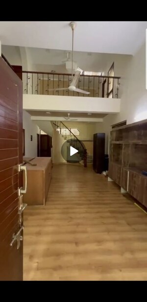 Staircase in 4 BHK Independent House at Sainik Farm – for Rent