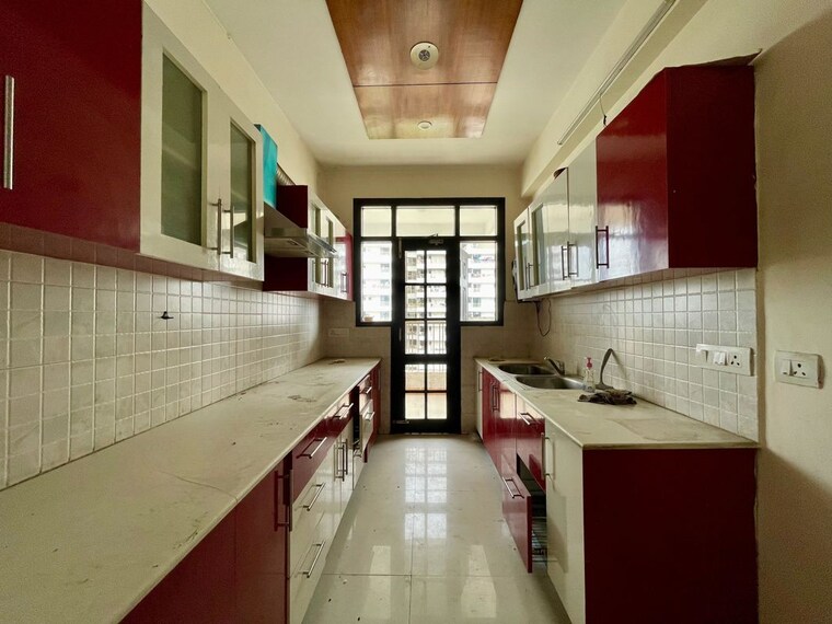 Kitchen, dhakoli 3 Bedroom 1650 Sq.Ft. Apartment In Dhakoli Zirakpur 10686212