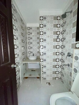 Bathroom in 3 BHK Apartment at Dhakoli – for Sale