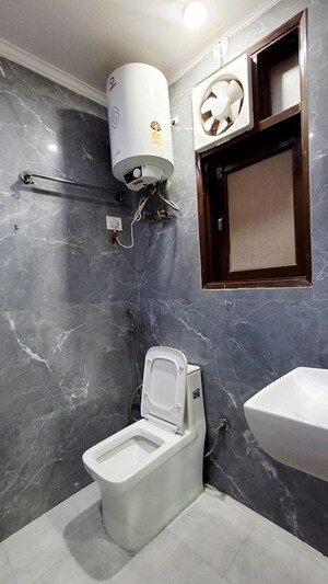 Bathroom in 2 BHK Builder Floor at Saket – for Rent