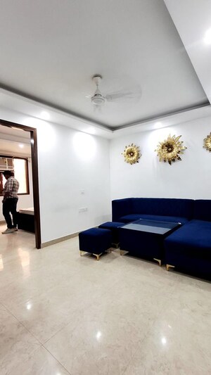Living Room in 2 BHK Builder Floor at Saket – for Rent